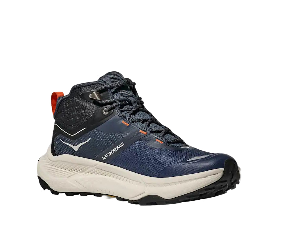 hoka transport hike gtx men's | varsity navy/truffle