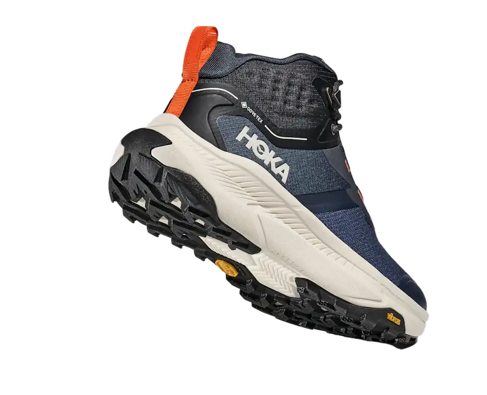 hoka transport hike gtx men's | varsity navy/truffle