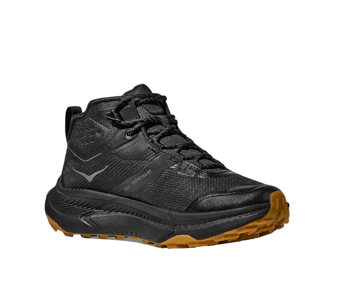 hoka transport hike gtx women's | black/black