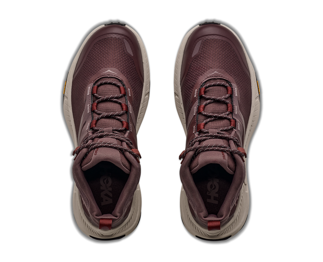 hoka transport hike gtx women's | deep mauve smoky quartz
