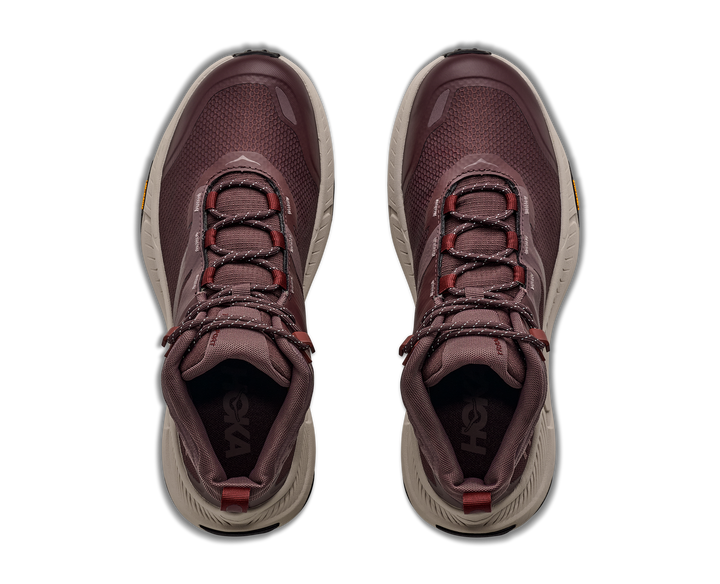 hoka transport hike gtx women's | deep mauve smoky quartz