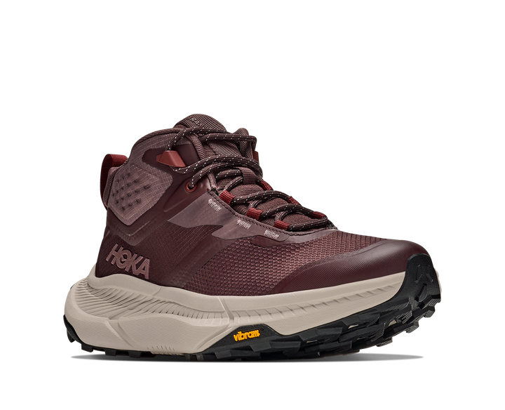 hoka transport hike gtx women's | deep mauve smoky quartz