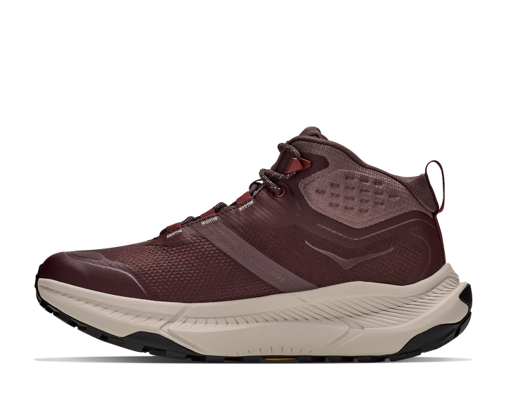 hoka transport hike gtx women's | deep mauve smoky quartz