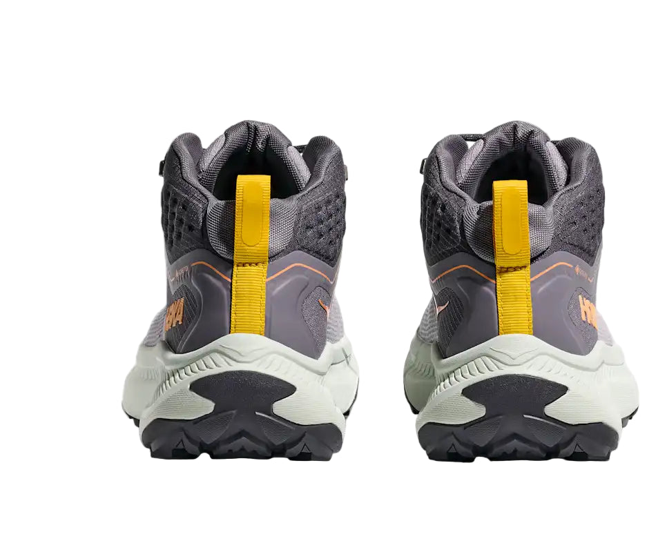 hoka transport hike gtx women's | grey skies/sea glass