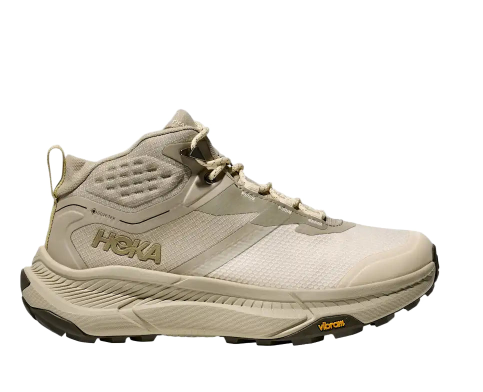 hoka transport hike gtx women's | oyster mushroom/yell