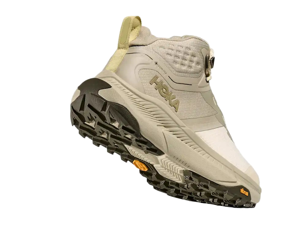 hoka transport hike gtx women's | oyster mushroom/yell