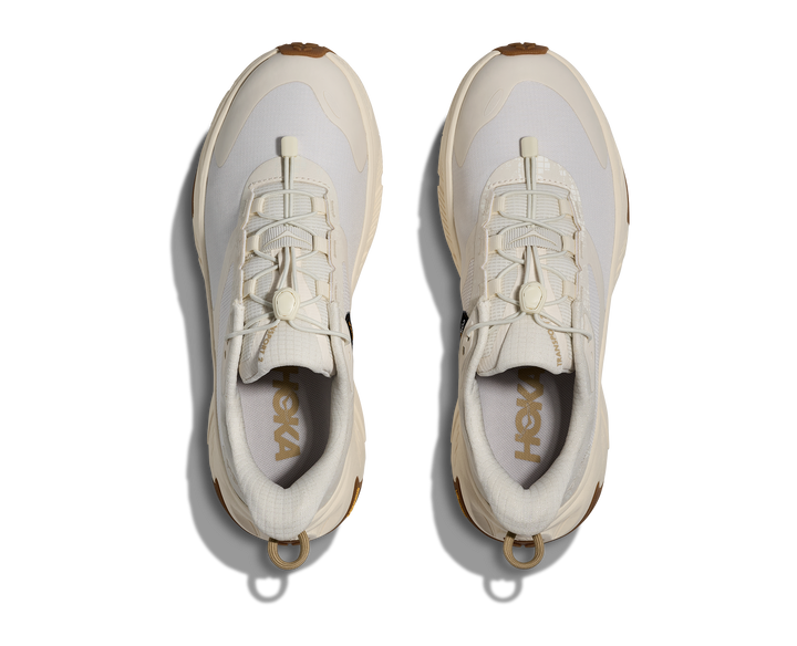 hoka transport 2 wide women's | alabaster / alabaster