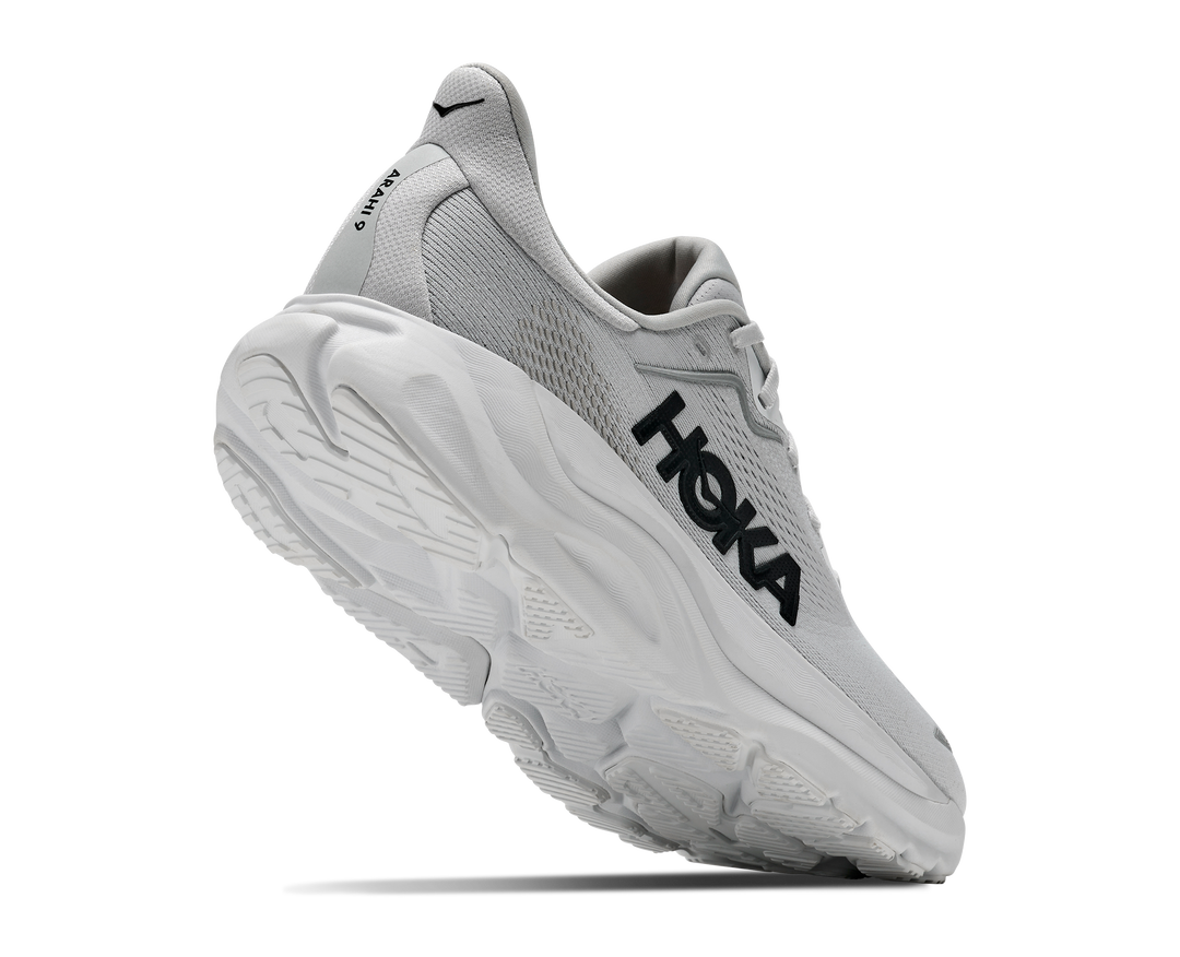 hoka arahi 9 men's | cosmic grey stardust
