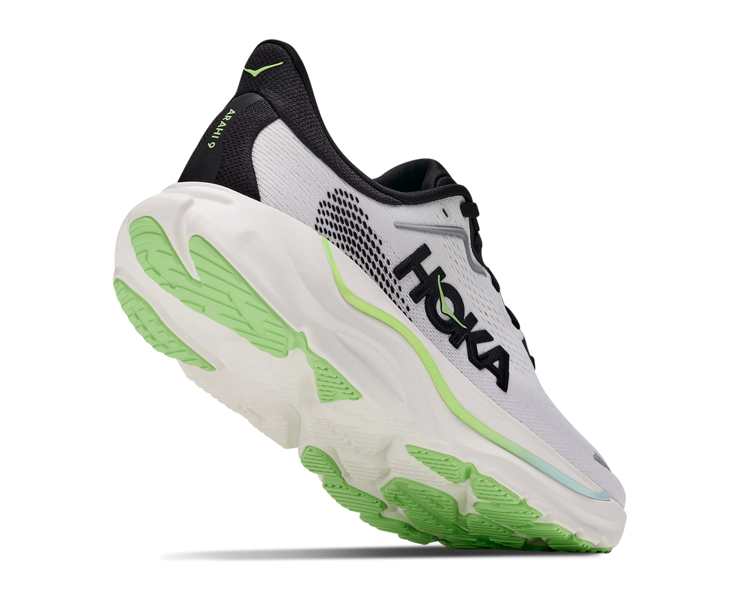 hoka arahi 9 men's | frost black