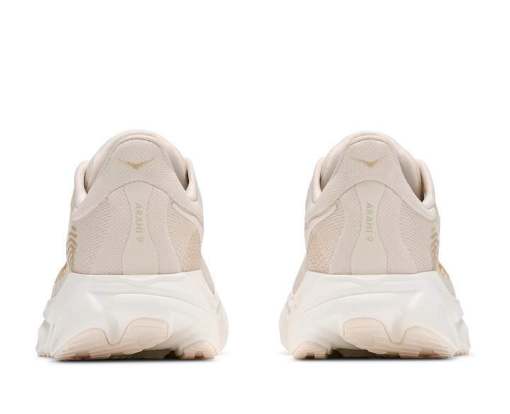 hoka arahi 9 women's | alabaster oat milk