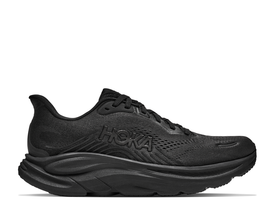 hoka clifton 11 men's | black black