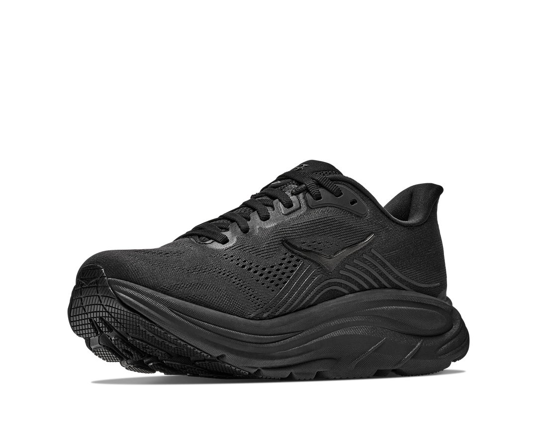 hoka clifton 11 men's | black black
