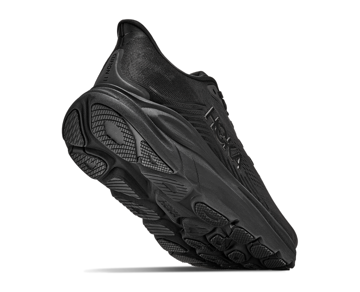hoka clifton 11 men's | black black
