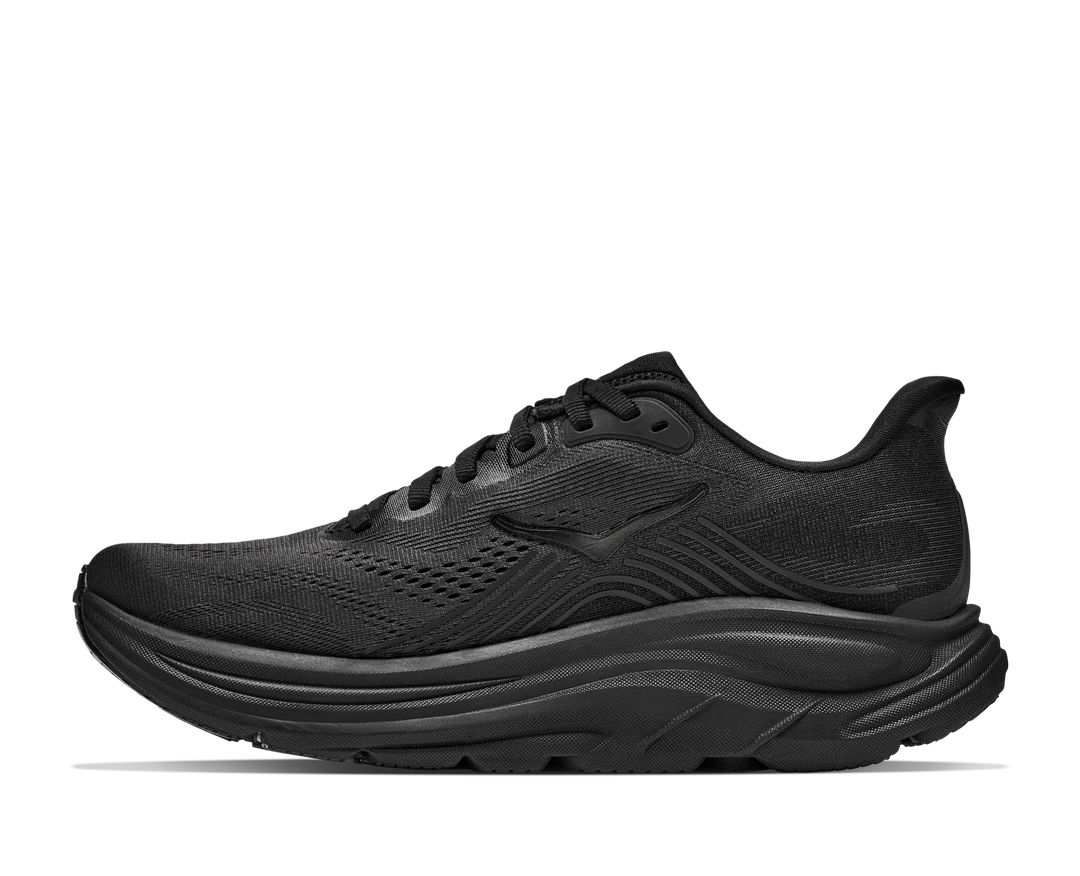 hoka clifton 11 men's | black black