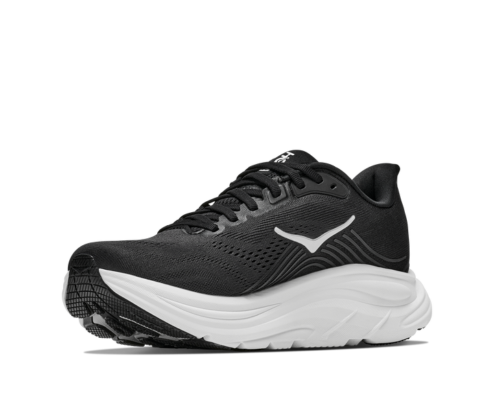 hoka clifton 11 men's | black white