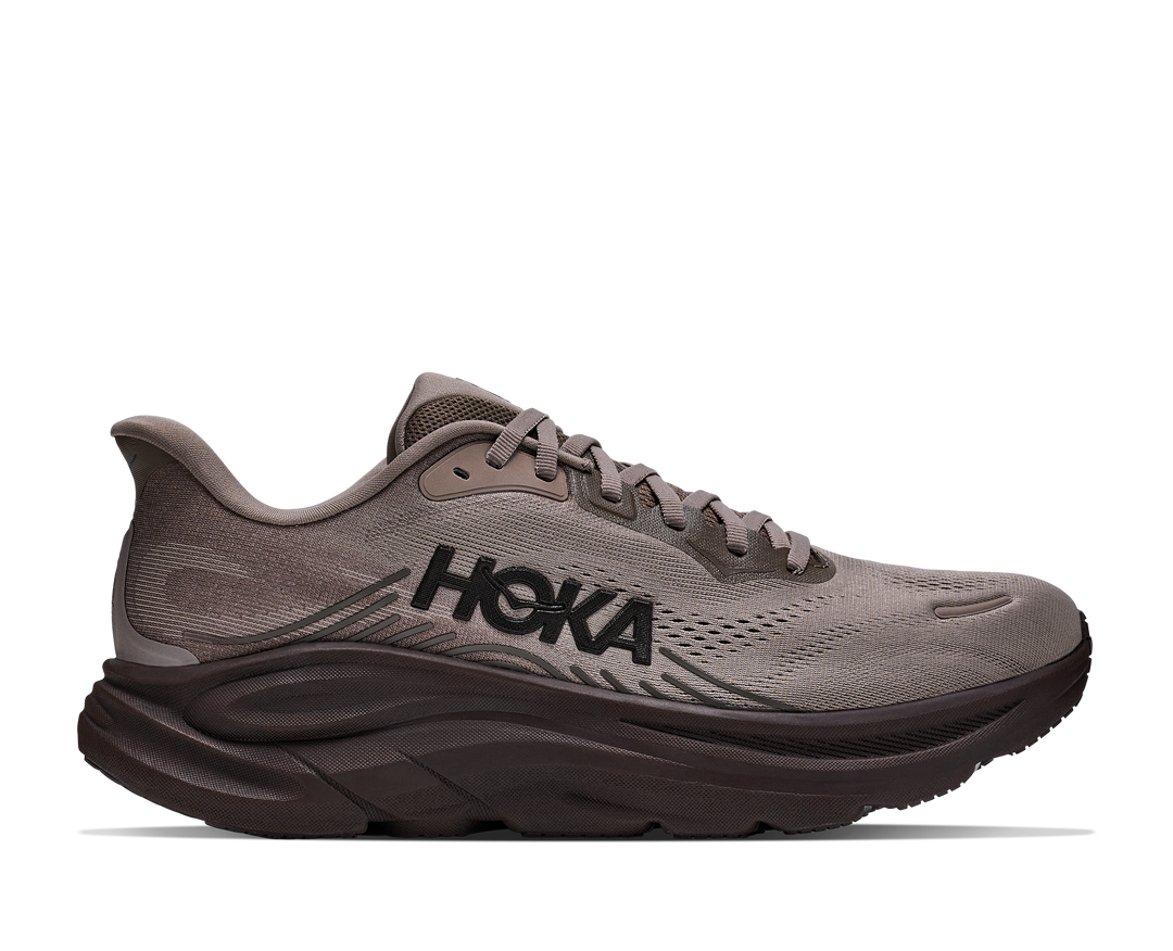 hoka clifton 11 men's | boulder grey pebble grey
