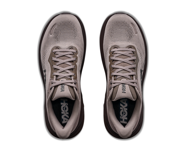 hoka clifton 11 men's | boulder grey pebble grey