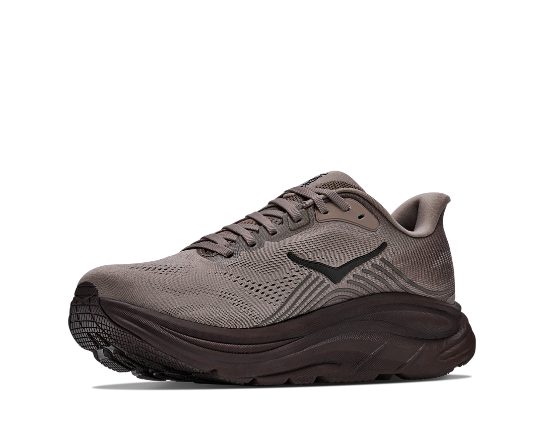 hoka clifton 11 men's | boulder grey pebble grey