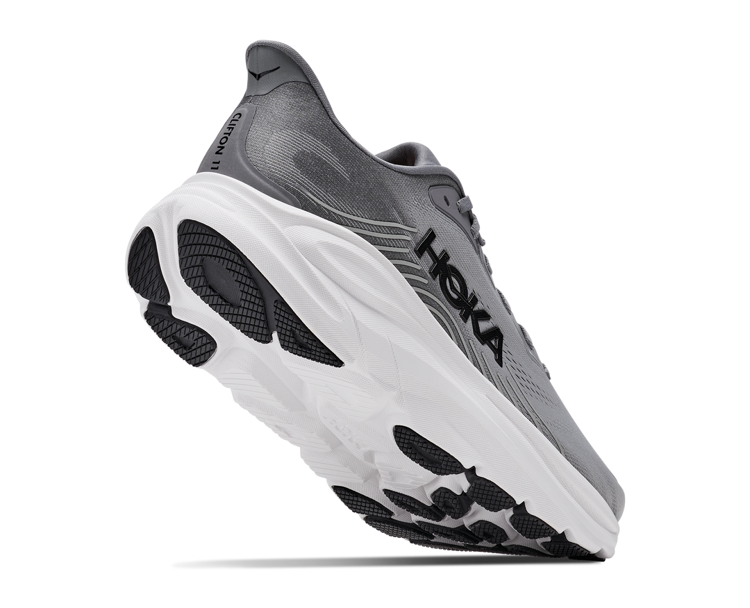 hoka clifton 11 men's | galactic grey stellar grey