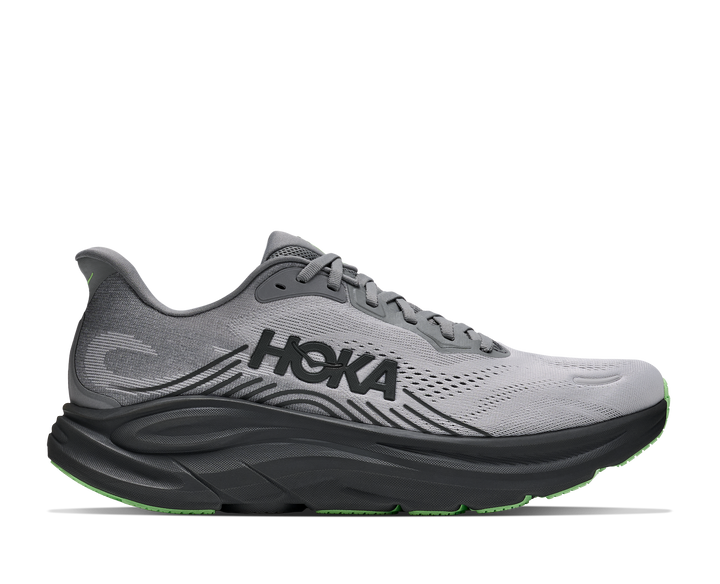 hoka clifton 11 men's | galactic grey stardust