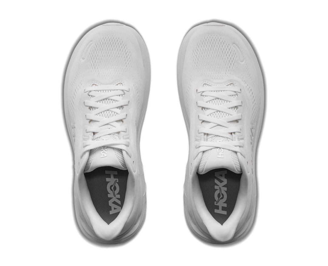 hoka clifton 11 men's | white white