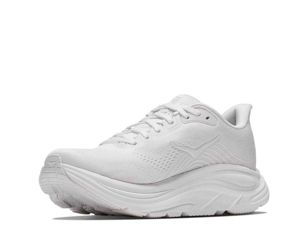 hoka clifton 11 men's | white white
