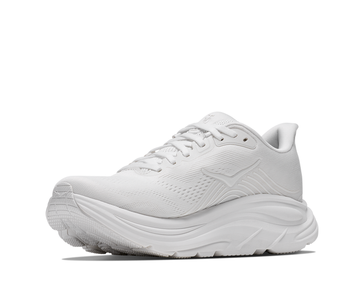 hoka clifton 11 men's | white white