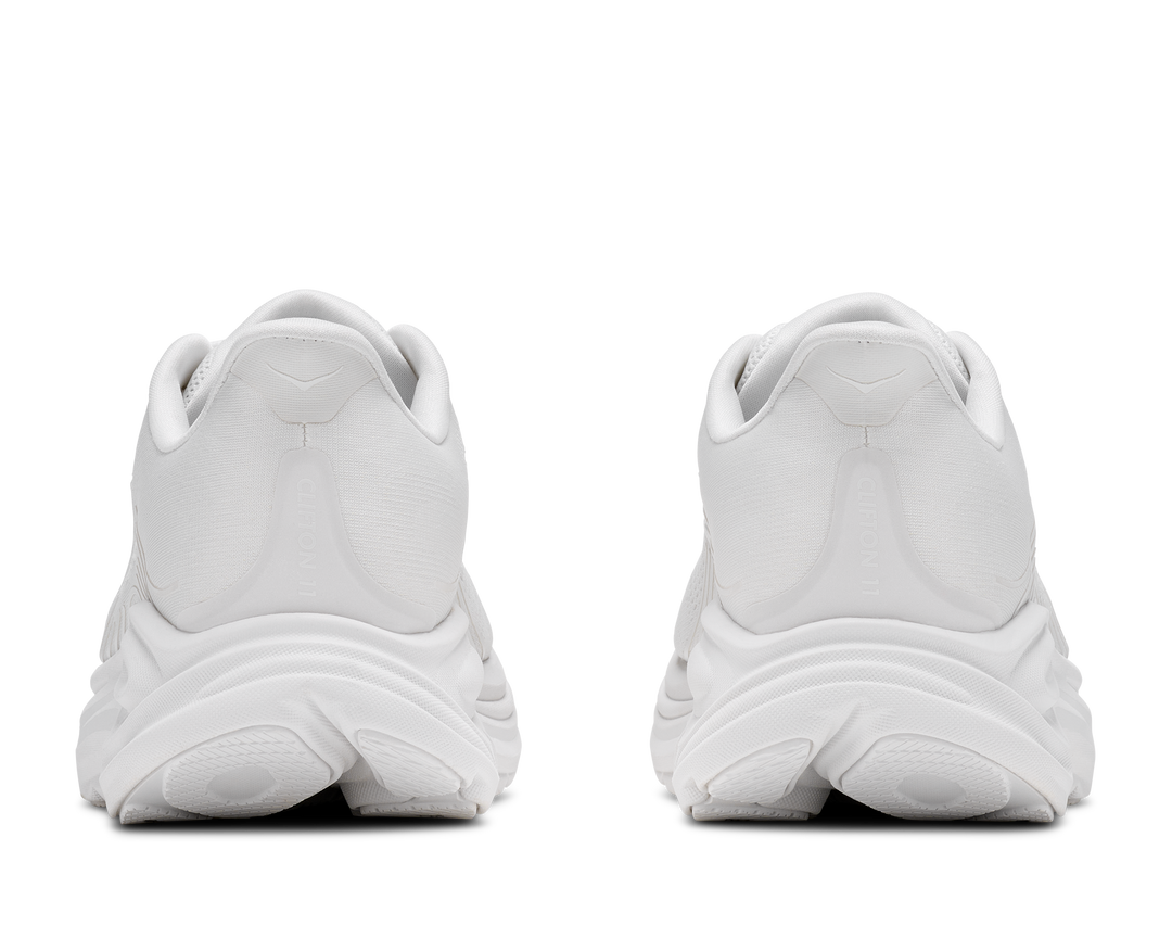 hoka clifton 11 men's | white white