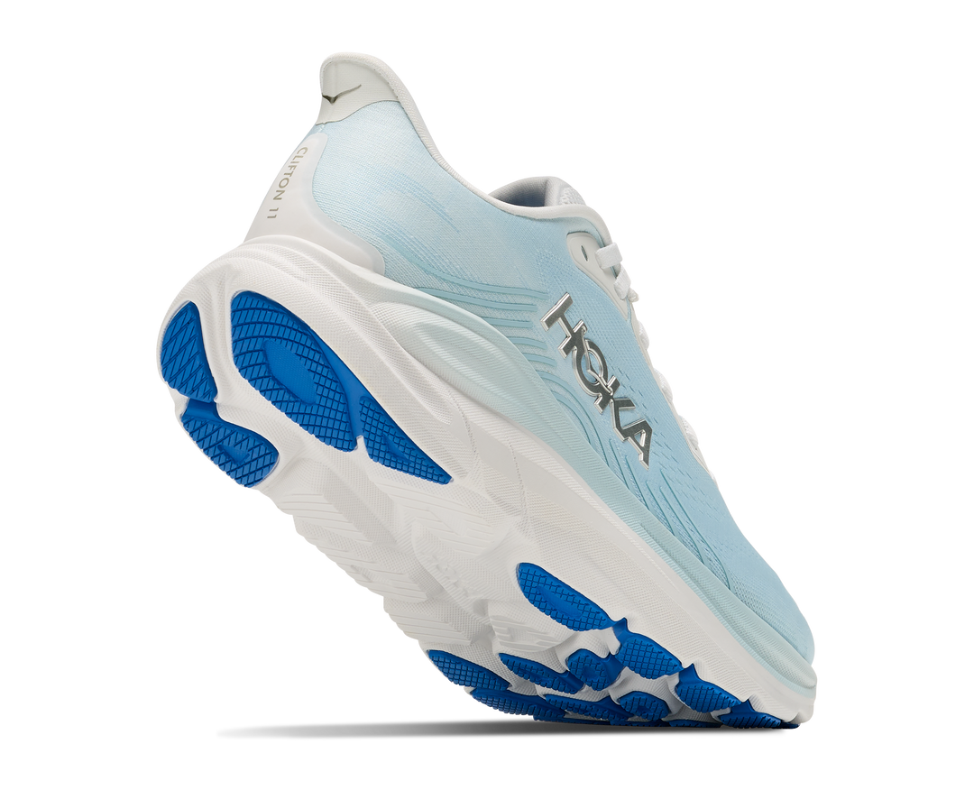 hoka clifton 11 women's | frost glimmering blue