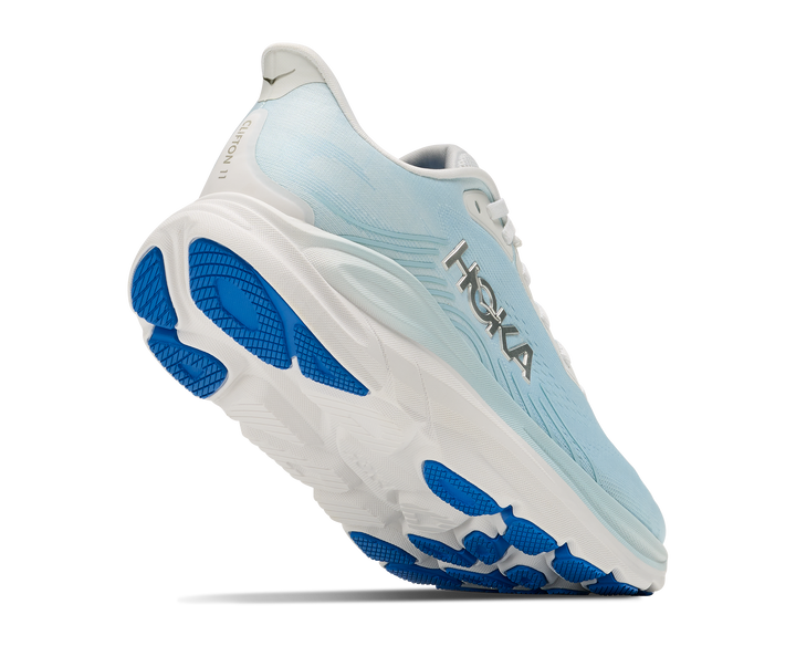 hoka clifton 11 women's | frost glimmering blue