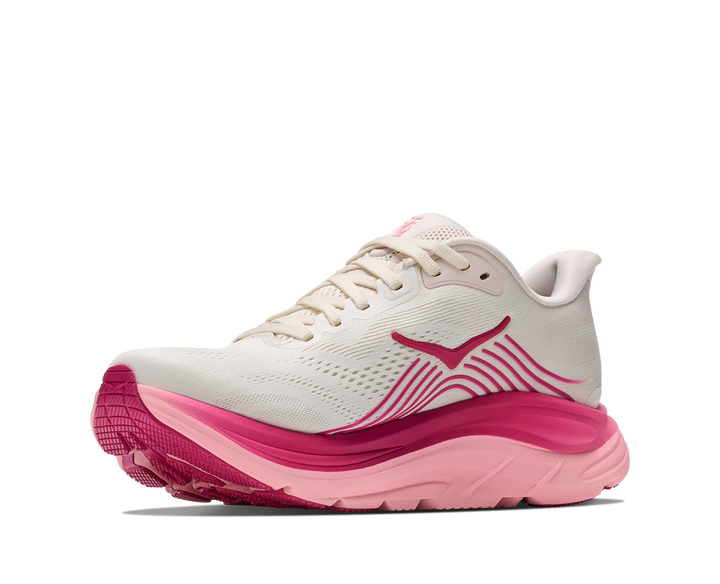 hoka clifton 11 women's | rose cream dewy pink