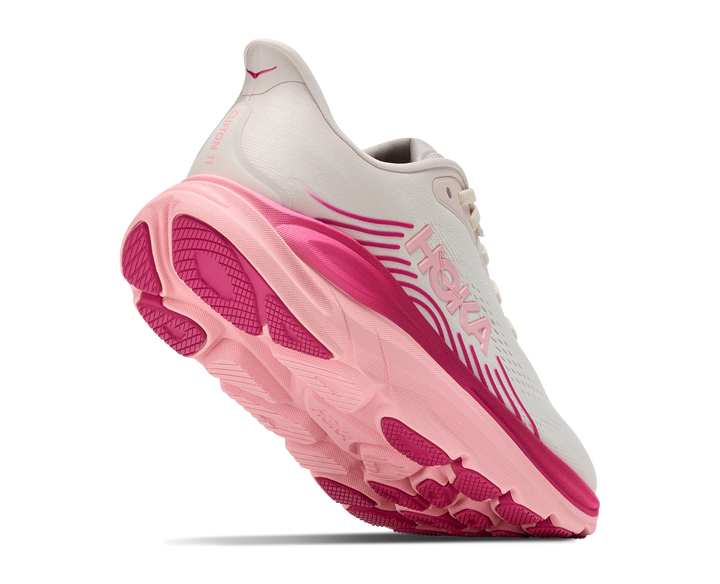 hoka clifton 11 women's | rose cream dewy pink
