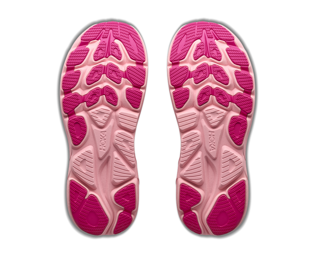 hoka clifton 11 women's | rose cream dewy pink