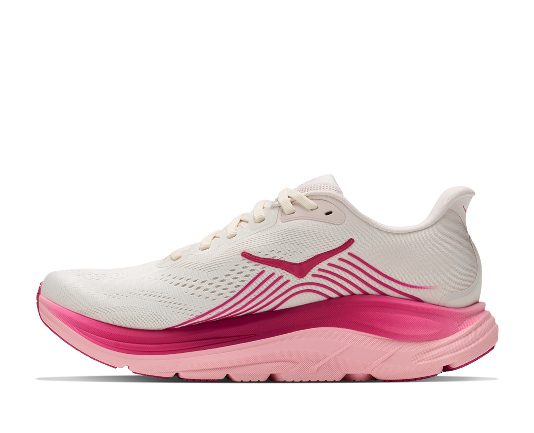 hoka clifton 11 women's | rose cream dewy pink