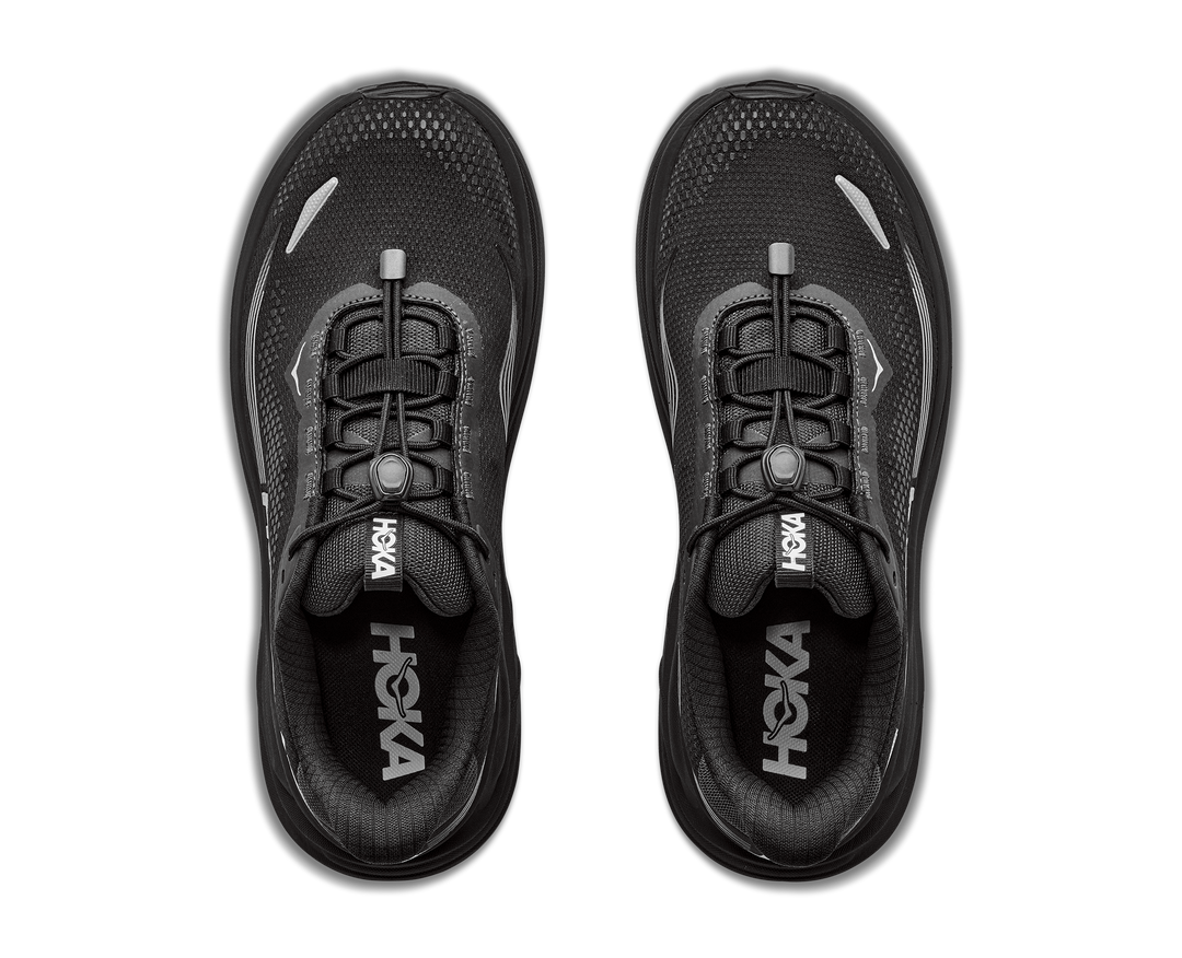 hoka clifton 11 gtx men's | black black