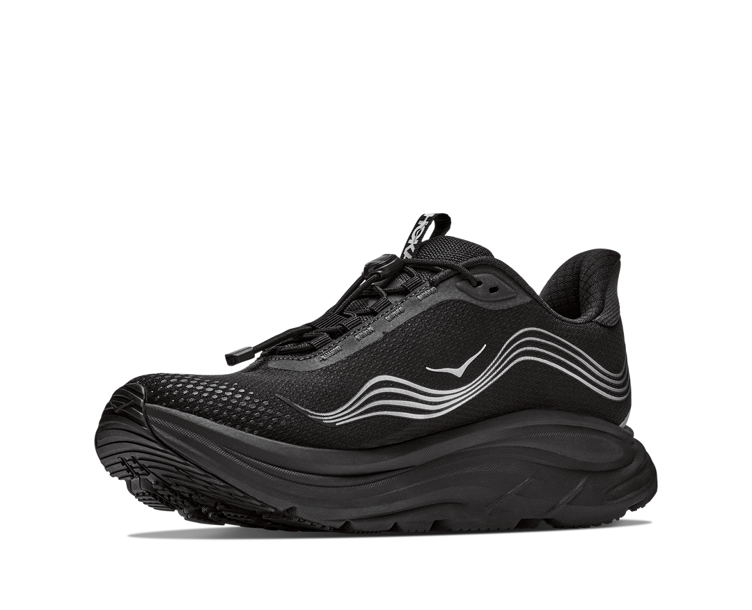 hoka clifton 11 gtx men's | black black