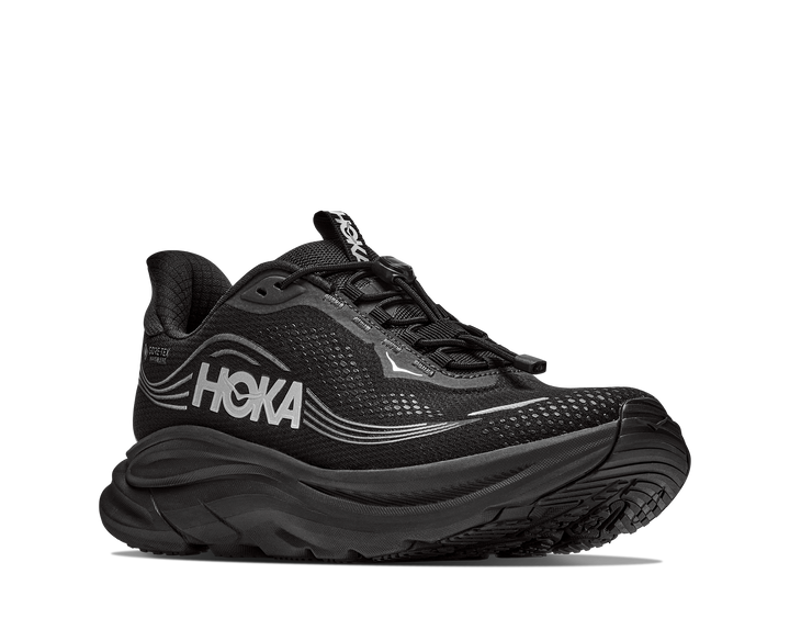 hoka clifton 11 gtx men's | black black