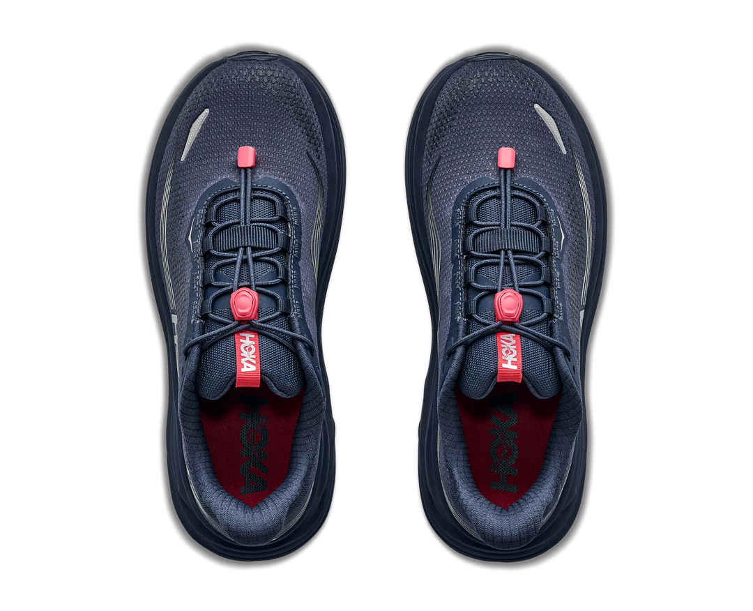 hoka clifton 11 gtx women's | varsity navy burnt red