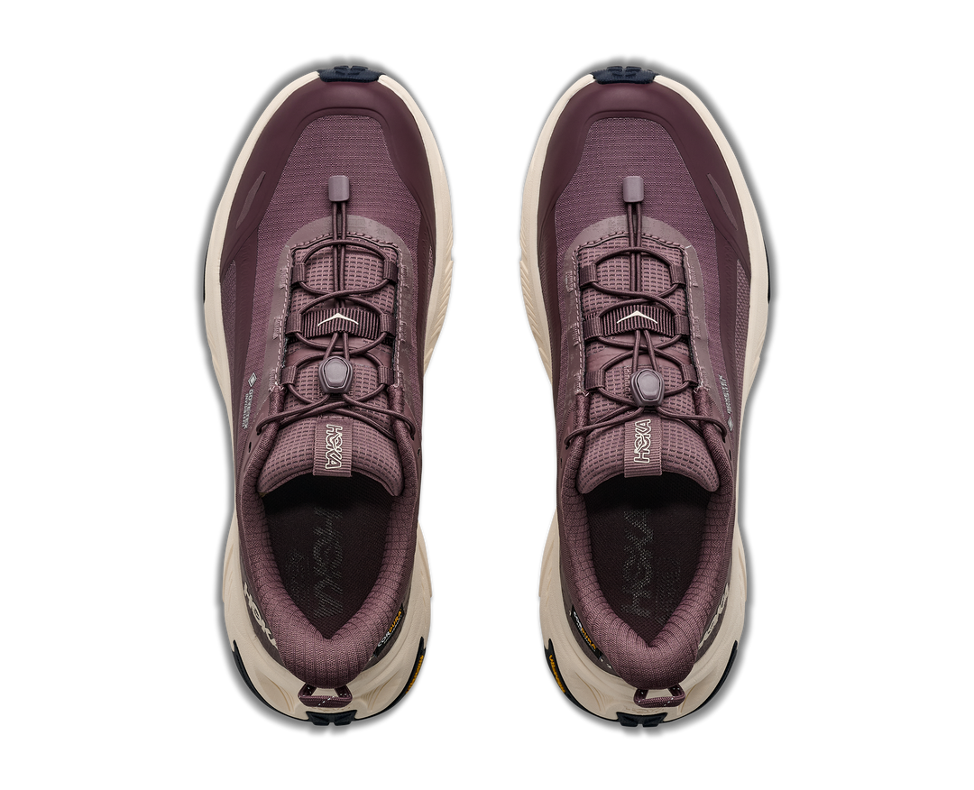 hoka transport 2 gtx women's | smoky quartz deep mauve