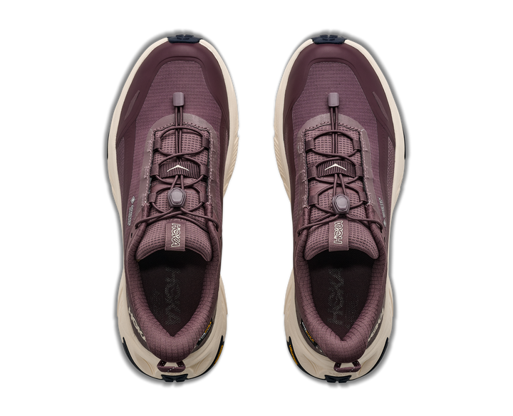 hoka transport 2 gtx women's | smoky quartz deep mauve