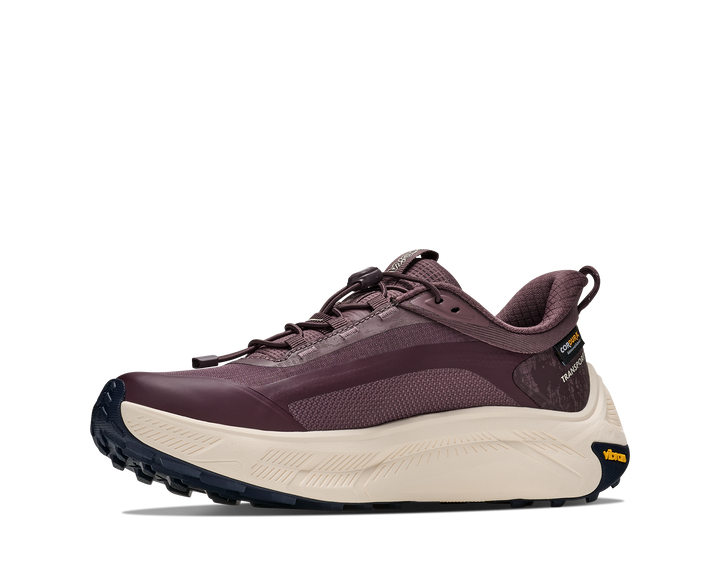 hoka transport 2 gtx women's | smoky quartz deep mauve