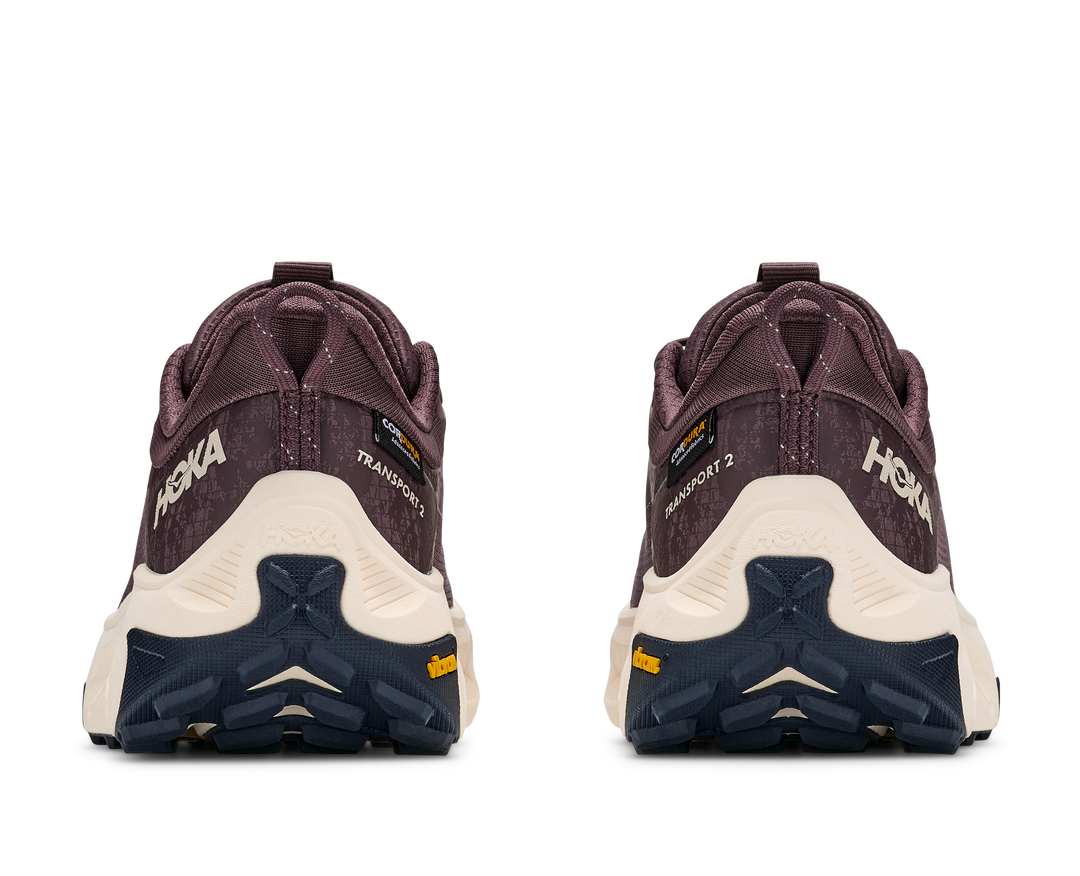 hoka transport 2 gtx women's | smoky quartz deep mauve
