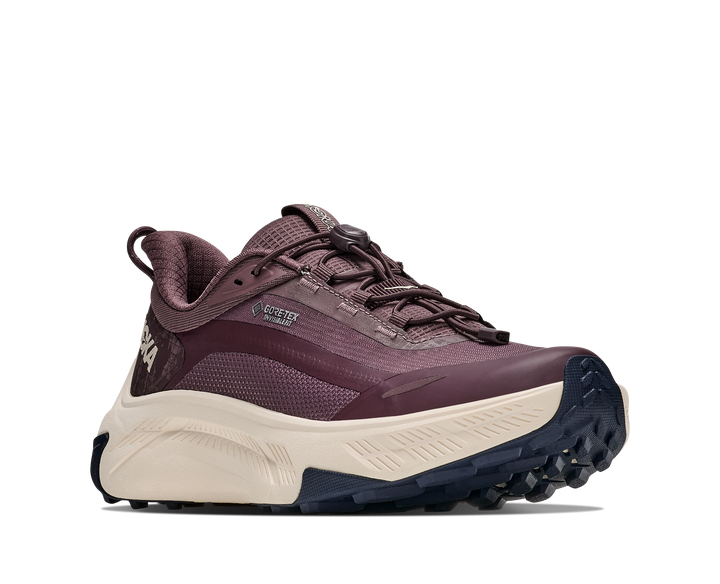 hoka transport 2 gtx women's | smoky quartz deep mauve