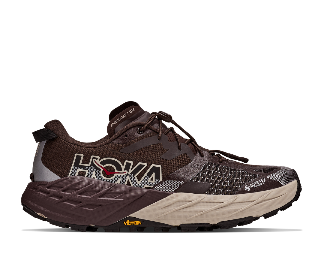 hoka speedgoat 7 gtx men's | spiced chocolate river rock grey