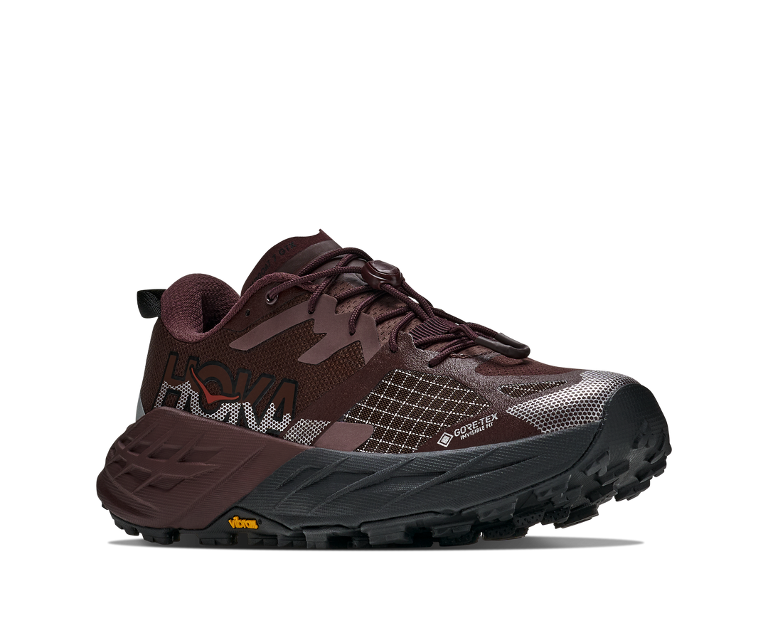 hoka speedgoat 7 gtx women's | deep mauve black