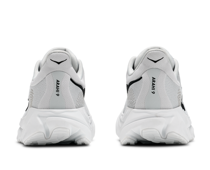 hoka arahi 9 wide men's | cosmic grey stardust