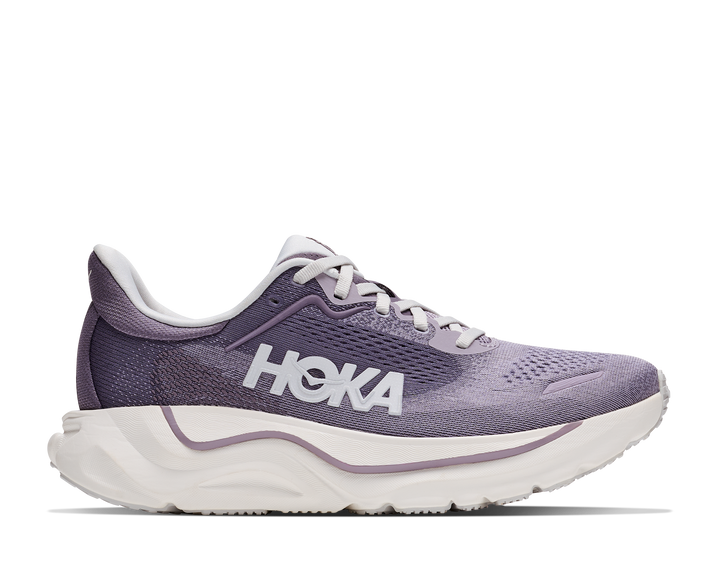 hoka arahi 9 wide women's | purple fog mellow lilac