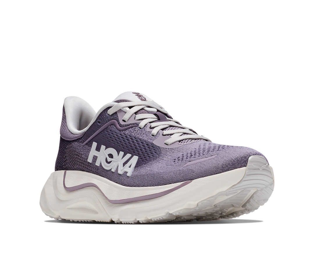 hoka arahi 9 wide women's | purple fog mellow lilac