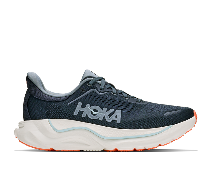 hoka arahi 9 wide women's | varsity navy faded navy