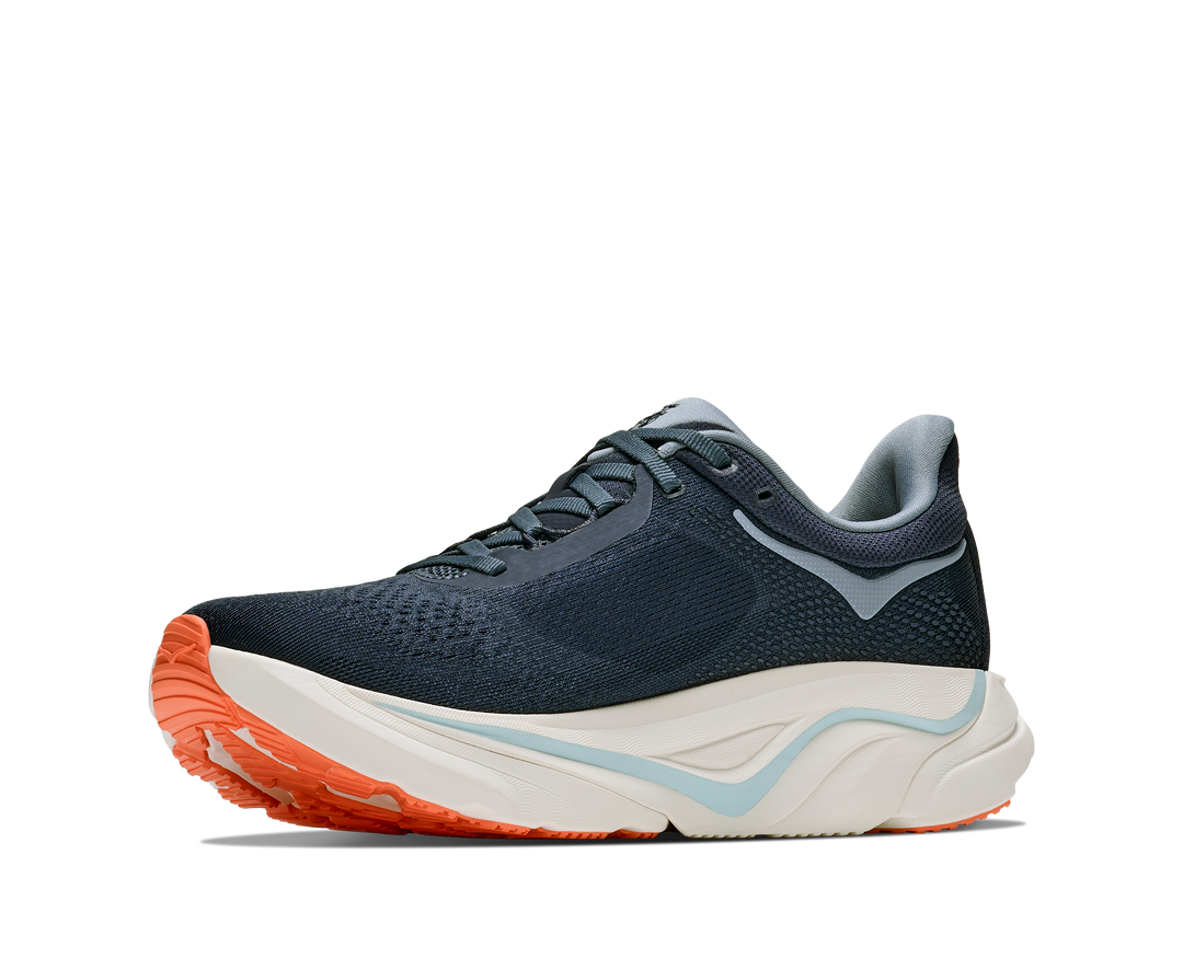 hoka arahi 9 wide women's | varsity navy faded navy